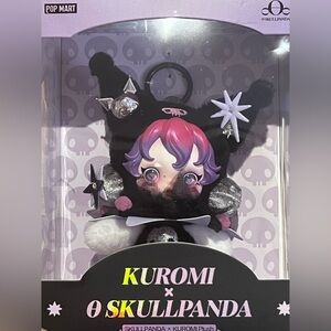 Authentic!! Popmart Kuromi x Skullpanda Collectible Figure